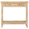 vidaXL Table console 80x35x74 cm Bois de manguier massif