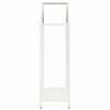 vidaXL Portant de bois chauffage blanc 40x25x90 cm