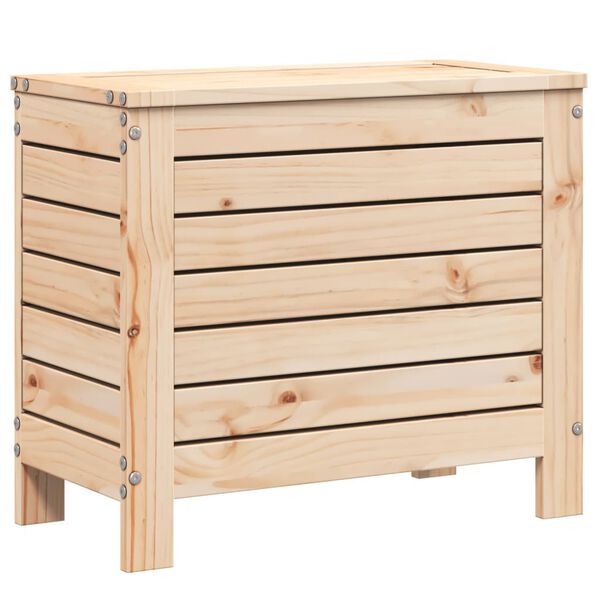 vidaXL Repose-pied de jardin 62x31,5x52 cm bois de pin massif