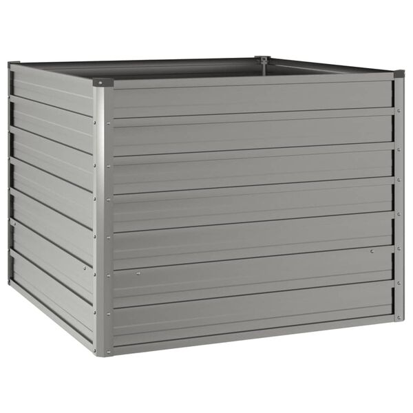 vidaXL Lit surélevé de jardin rouillé 100x100x77 cm acier corten