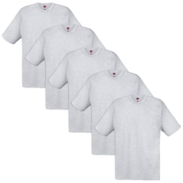 Fruit of the Loom T-shirt original 100 % coton gris XXL