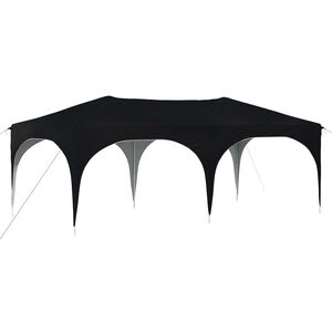 vidaXL Tente de f&ecirc;te pop-up 575 x 288 x 245 cm Anthracite Tissu Oxford