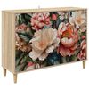 vidaXL Buffet BORNE Sonoma 102 x 33 x 75 cm Bois d'ing&eacute;nierie