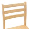vidaXL Chaises de salle &agrave; manger 2 pcs Naturel 40 x 47,5 x 99,5 cm