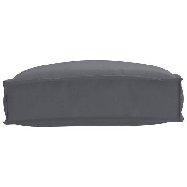 vidaXL Coussin Anthracite 50 x 50 x 12 cm Tissu Oxford