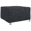 vidaXL Housse pour meubles Uni Noir 150 x 150 x 75 cm 600D