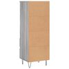vidaXL Buffet haut Sonoma gris 40x36x110 cm Bois d'ing&eacute;nierie