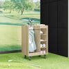 vidaXL Armoire de Golf avec roue Uni Ch&ecirc;ne Sonoma 65 x 45 x 98 cm