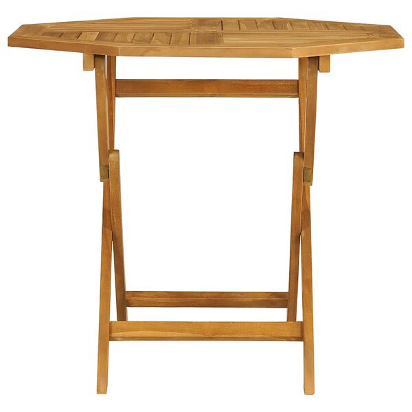 vidaXL Salon de jardin 5 pcs Bois de teck massif