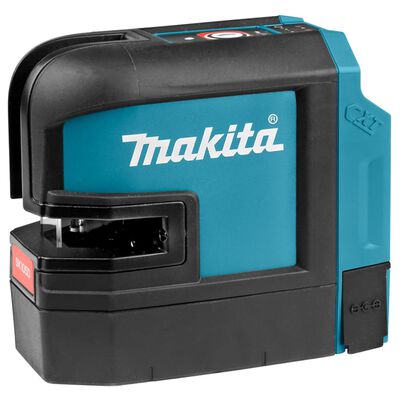 Makita Niveau à laser transversal 10,8 W Rouge 25 m Bleu et noir