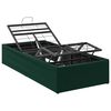 vidaXL Cadre de Lit &Eacute;lectrique R&eacute;glable Vert for&ecirc;t 200 x 80 x 33,5 cm
