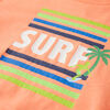 T-shirt pour enfants orange néon 92