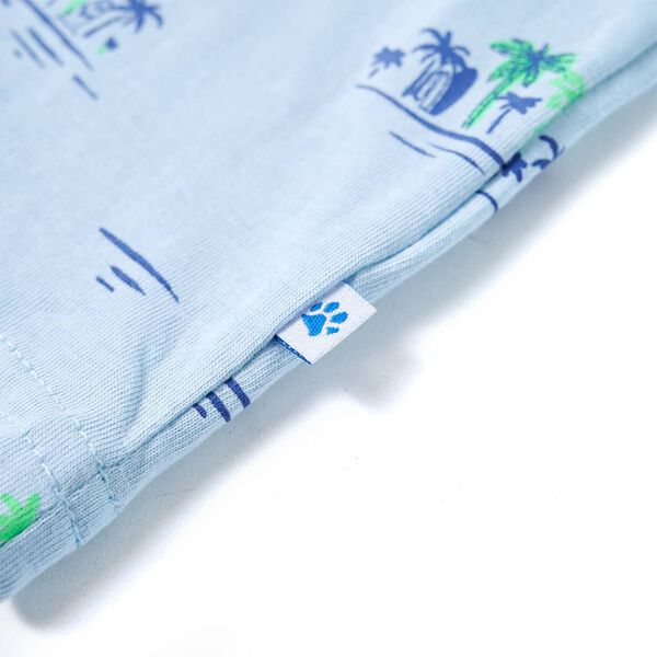 T-shirt pour enfants bleu clair 140