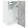 vidaXL Armoire suspendue "Lyon" Gris béton 30 x 31 x 60 cm Bois d'ingénierie