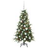 vidaXL Sapin de No&euml;l Artificiel &agrave; Branches Articul&eacute;es Vert 120 cm