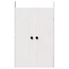 vidaXL Porte de cuisine MEPPEL 2 pcs Blanc 50 x 9 x 82 cm