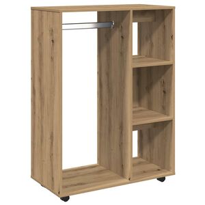 vidaXL Garde-robe ch&ecirc;ne artisanal 80x40x110 cm bois d'ing&eacute;nierie