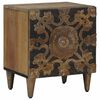 vidaXL Cabinet de chevet Marron 40 x 33,5 x 46 cm