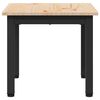 vidaXL Table basse Blanc 60 x 50 x 36 cm Bois de pin massif