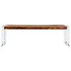vidaXL Table basse 120x60x35 cm Bois de récupération solide