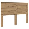 vidaXL T&ecirc;te de lit Ch&ecirc;ne Artisanal 100 cm Bois d&rsquo;ing&eacute;nierie