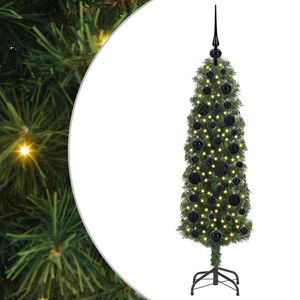 vidaXL Sapin de No&euml;l artificiel Vert 120 cm PVC et acier et plastique