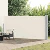 vidaXL Auvent lat&eacute;ral r&eacute;tractable de patio 170x1200 cm Cr&egrave;me