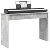 vidaXL Stand de clavier Gris b&eacute;ton 100 x 32 x 64 cm Bois d'ing&eacute;nierie