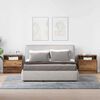 vidaXL Tables de chevet avec tiroir 2 pcs vieux bois 51x31x47 cm