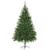 vidaXL Sapin de Noël avec 300 LED avec support Vert 180 cm PE