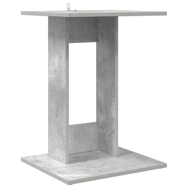 vidaXL Table d'appoint Gris b&eacute;ton 45 x 40 x 62,5 cm Bois d'ing&eacute;nierie