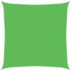 vidaXL Voile d'ombrage 160 g/m&sup2; Vert clair 4x4 m PEHD