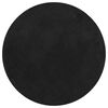 vidaXL Tapis HUARTE &agrave; poils courts doux et lavable noir &Oslash; 160 cm