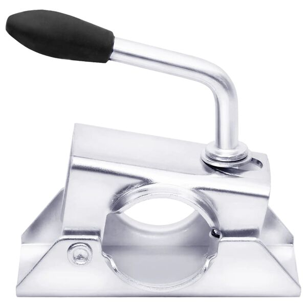 vidaXL Pinces de roue de jauge 2 pcs 13,5x6,5x14 cm Acier galvanis&eacute;