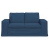 vidaXL Canap&eacute; Bleu Dimensions globales: 162 x 80 x 82 cm (l x P x H)