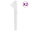 vidaXL Toison v&eacute;g&eacute;tale 2 rouleaux 70 g/m&sup2; 10x1,6 m