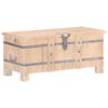 vidaXL Coffre 90x40x40 cm Bois d'acacia solide