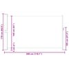 vidaXL Auvent lat&eacute;ral r&eacute;tractable de patio 170x300 cm Bleu