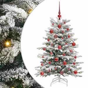 vidaXL Sapin de No&euml;l Artificiel &agrave; Branches Articul&eacute;es Blanc 120 cm