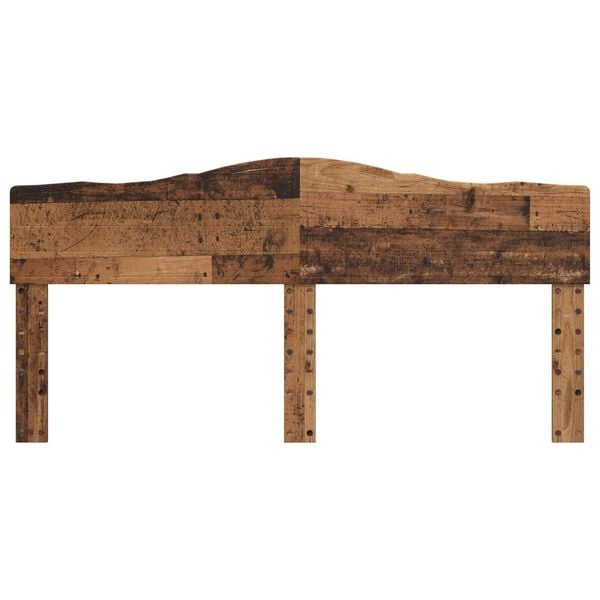 vidaXL T&ecirc;te de lit Bois Ancien 180 cm Bois d'ing&eacute;nierie