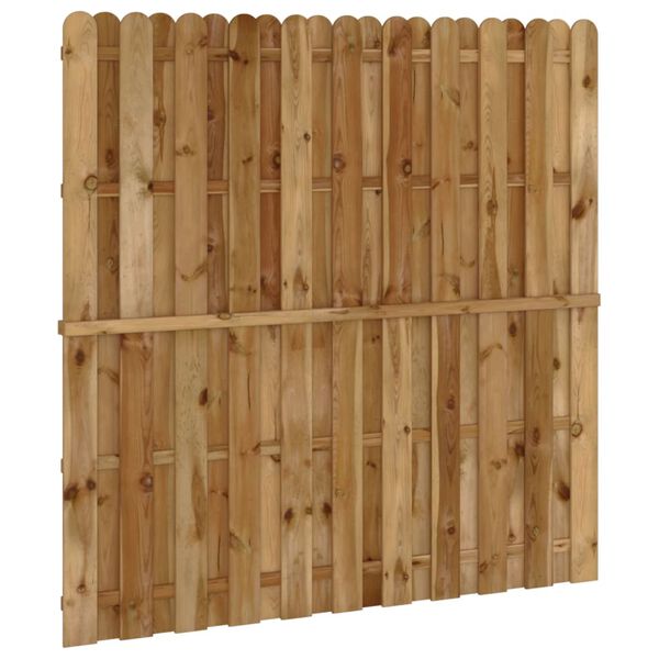 vidaXL Panneau de clôture Bois de pin 180x180 cm
