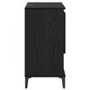 vidaXL Buffets 3 pcs Ch&ecirc;ne noir 60 x 35 x 70 cm Bois d'ing&eacute;nierie