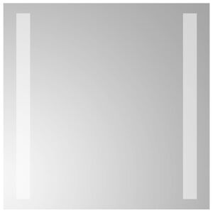 vidaXL Miroir de salle de bain &agrave; LED 30x30 cm