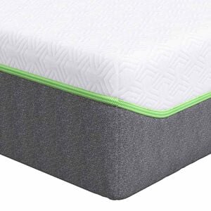 vidaXL Matelas Blanc et Gris 80 x 160 cm Tissu jacquard