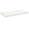 vidaXL Dessus de bureau blanc 80x40x2,5 cm bois massif de pin