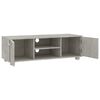 vidaXL Meuble TV Gris b&eacute;ton 110x40x35 cm Bois d'ing&eacute;nierie