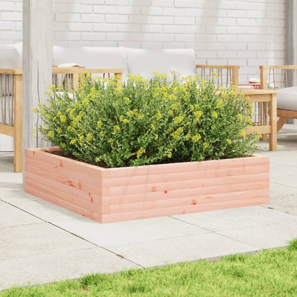 vidaXL Jardini&egrave;re 90x90x23 cm bois massif douglas
