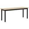 vidaXL banc Ch&ecirc;ne Sonoma 110 x 35 x 45 cm Bois d'ing&eacute;nierie