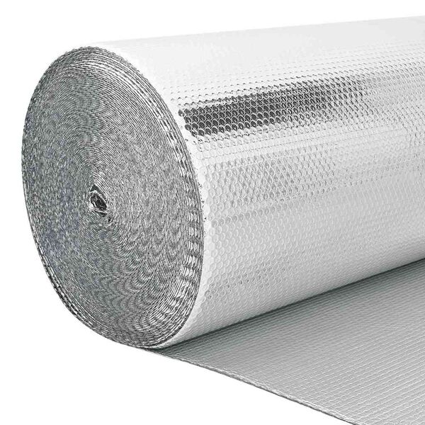 vidaXL R&eacute;flecteur de chaleur pour radiateur Argent&eacute; 30 x 0,6 m
