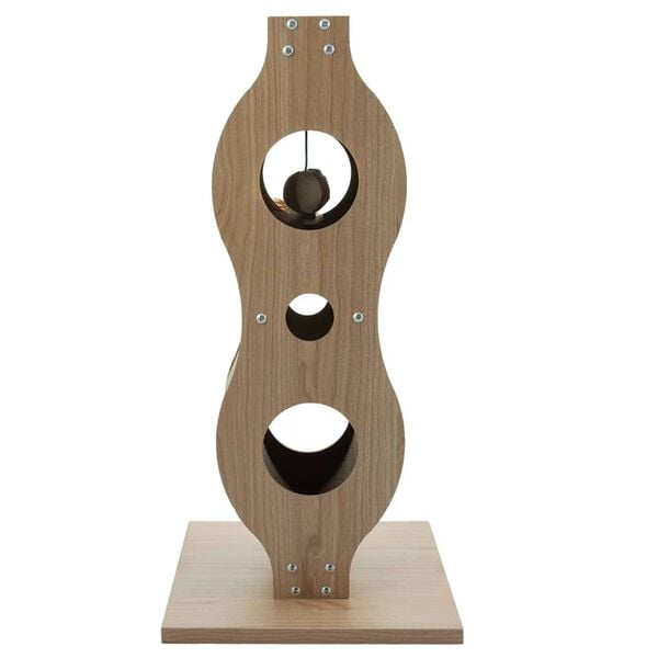 @Pet Tour &agrave; griffer pour chat Empire Marron 30x30x61,5 cm